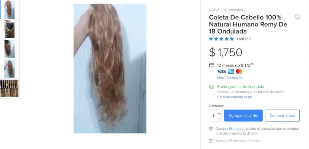 Hasta aquí pecador Caprichoso Cuánto pagan por una trenza de cabello en México? | Capital México