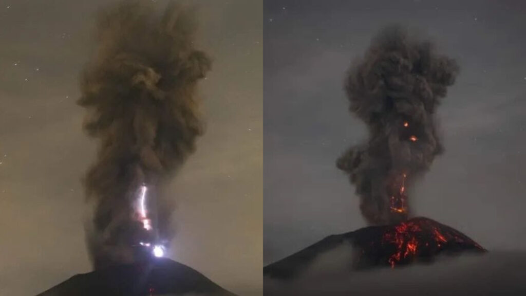 Popocatépetl Registró Explosión Y Lanza Fumarola De 3 Mil Metros Video