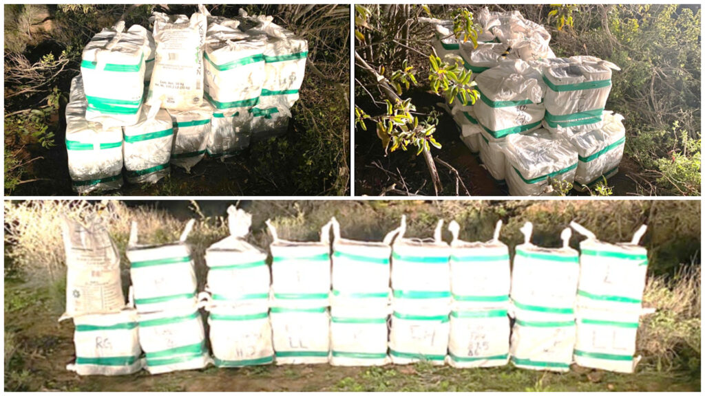 450 kg de metanfetamina aseguraron en San Quintín, Ensenada, Baja California