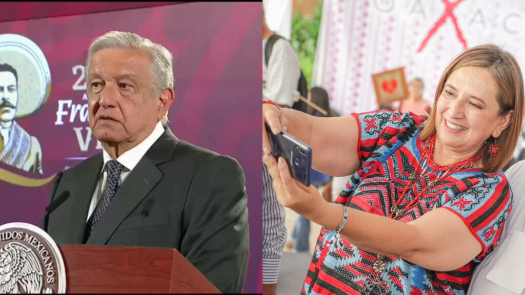 AMLO critica propuesta de Xóchitl Gálvez para que trabajadores de Gobierno contraten seguros