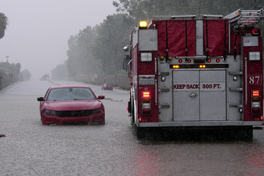 La tormenta tropical Hilary azota California y México, generando inundaciones