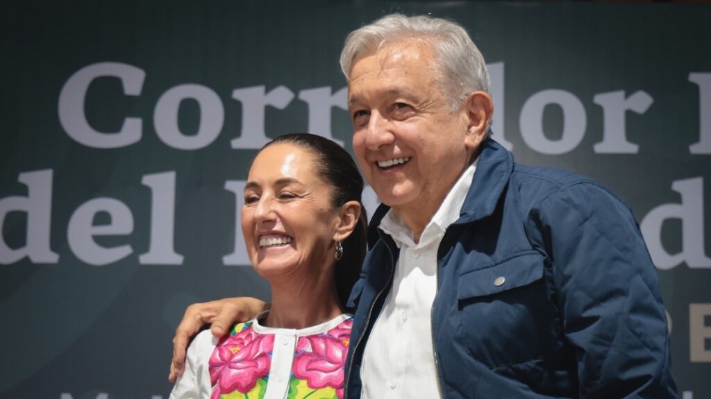 AMLO y Claudia Sheinbaum se reunieron con gobernadores de Morena