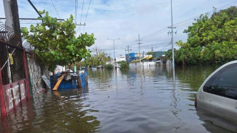 inundaciones en Chetumal